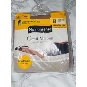 No nonsense size B in Beige Mist,‎ NEWShaping Control Top